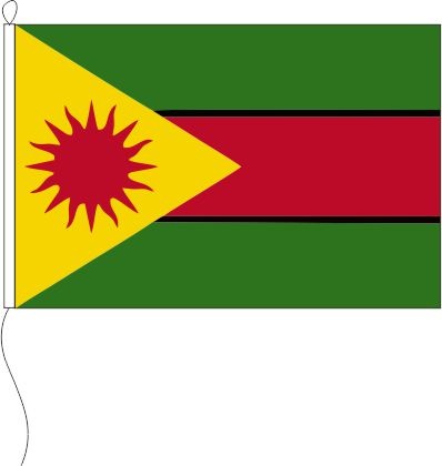 Andhra Pradesch (Indien) - Querformatflagge