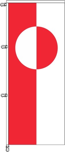 Grönland - Auslegerflagge