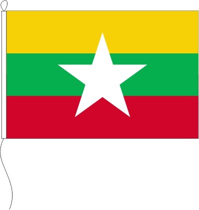 Myanmar - Querformatflagge