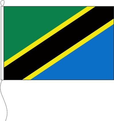 Tansania - Querformatflagge