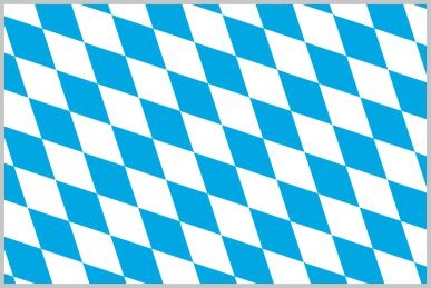 Bayern Raute - Autofahne