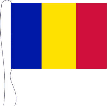 Andorra ohne Wappen - Tischflagge 25 x 15 cm