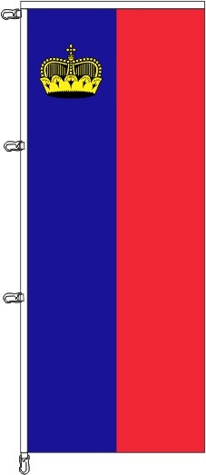 Liechtenstein - Auslegerflagge