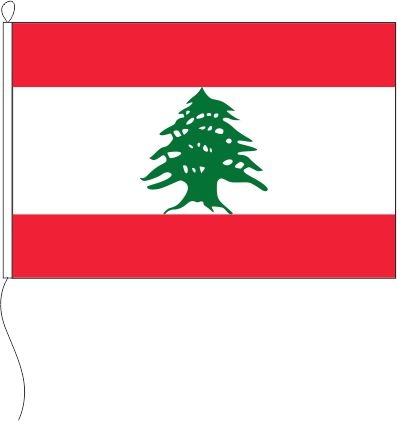 Libanon - Querformatflagge
