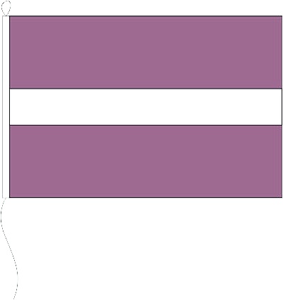 Lettland - Querformatflagge