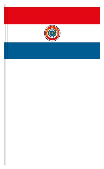 Paraguay (1 VE = 50 Stück) - Papierfahnen