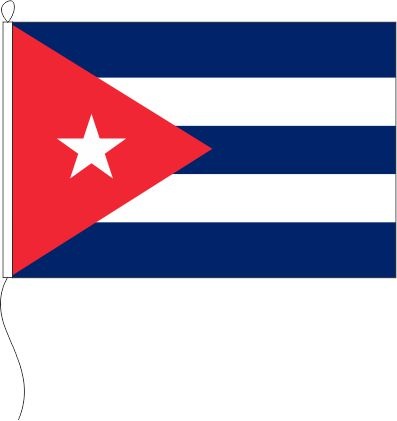 Kuba - Querformatflagge