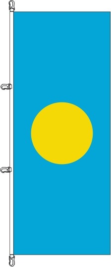Palau - Hochformatflagge