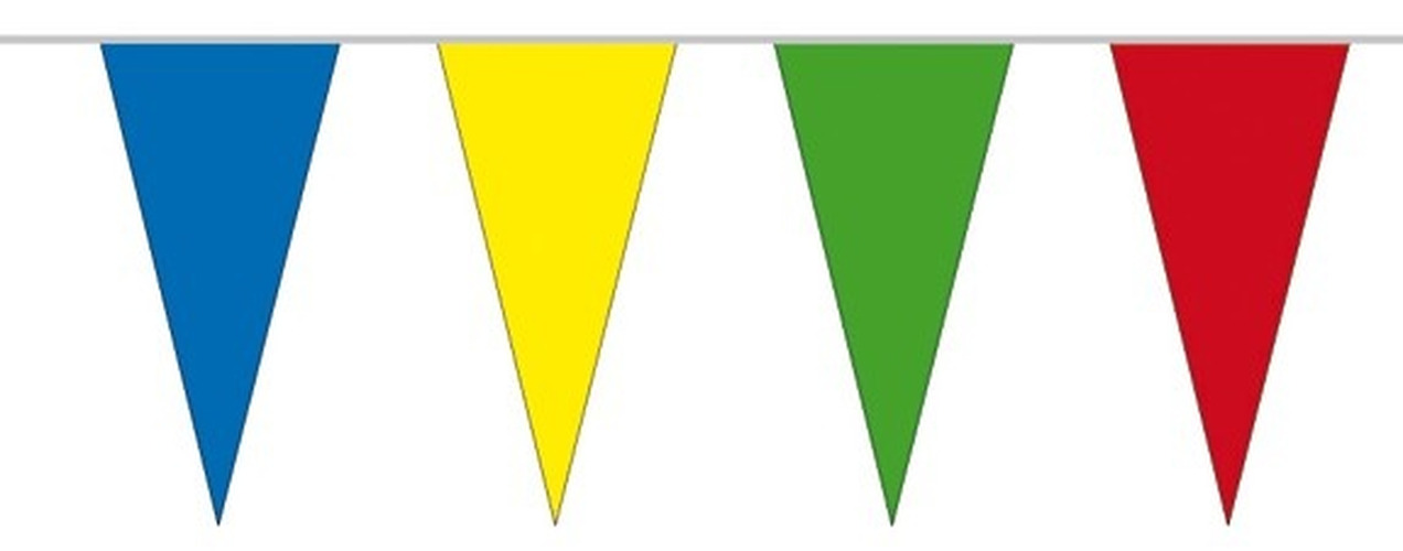 Wimpelkette bunt 10 m - Wimpelkette