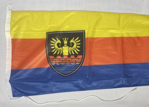 Emden mit Wappen 250 x 45 cm - Schnäppchen - Langwimpel