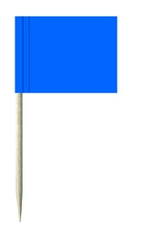 Farbe blau (1 VE = 50 Stück) - Käsepicker