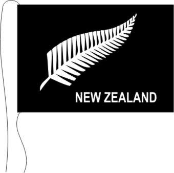 Neuseeland FederAll BL - Tischflagge 25 x 15 cm