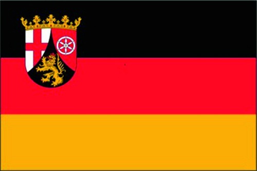 Rheinland-Pfalz - Autofahne