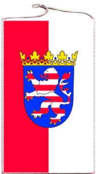 Hessen mit Wappen - Tischbanner