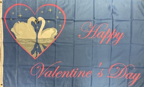 Happy Valentine´s Day - preiswerte Alternative: 150 x 90 cm
