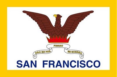 San Francisco (USA) - Querformatflagge