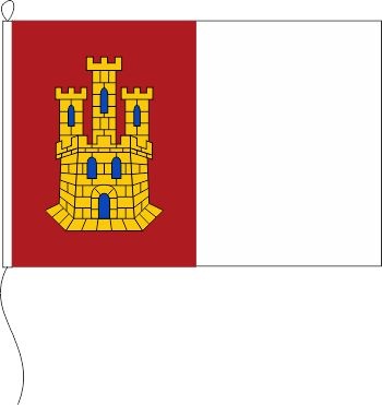 Kastilien - La Mancha (Spanien) - Querformatflagge