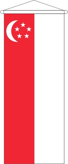 Singapur - Bannerfahne