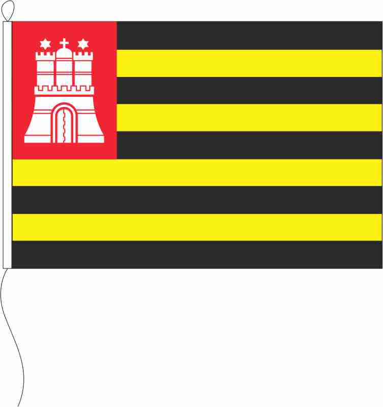 Hamburger Llyod (Tor) - Querformatflagge