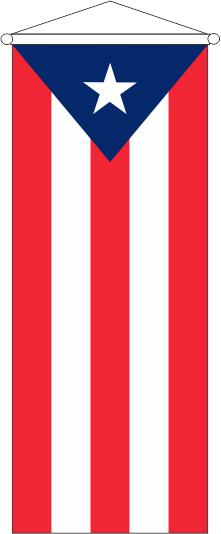 Puerto Rico - Bannerfahne