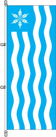 Kampen (Sylt) - Hochformatflagge