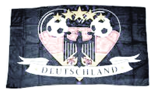 Deutschland Fußball (14) - preiswerte Alternative: 150 x 90 cm