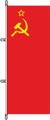 UDSSR - Hochformatflagge