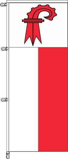 Basel - Land (Schweiz) - Auslegerflagge