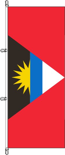Antigua + Barbuda - Hochformatflagge