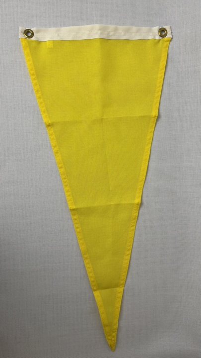 Farbe gelb - Restposten - Wimpel