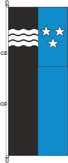 Aargau (Schweiz) - Hochformatflagge
