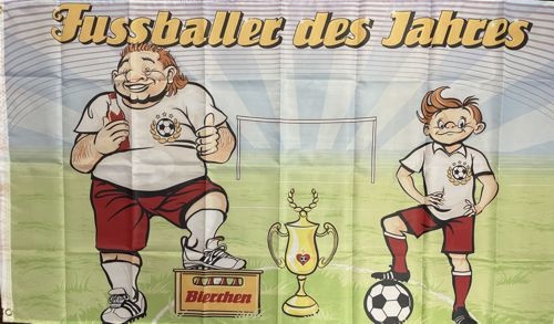 Fußballer des Jahres - preiswerte Alternative 150 x 90 cm - Q