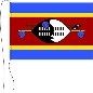 Swasiland - Tischflagge 25 x 15 cm