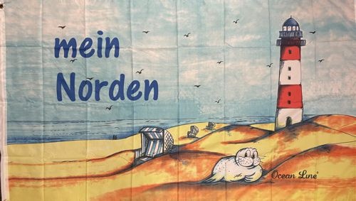 Mein Norden - preiswerte Alternative: 150 x 90 cm