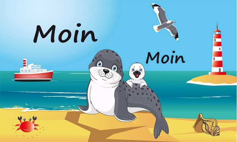 Leuchtturm Sommer - preiswerte Alternative: 150 x 90 cm