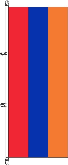 Armenien - Hochformatflagge