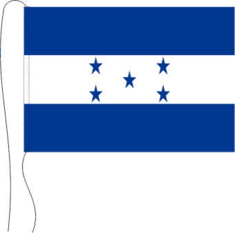 Honduras - Tischflagge 25 x 15 cm