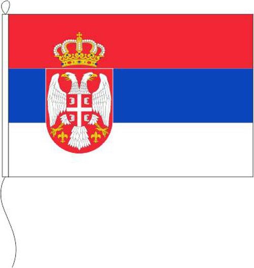 Serbien - Querformatflagge