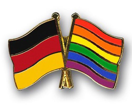 Deutschland - Regenbogen (1 VE = 5 Stück)