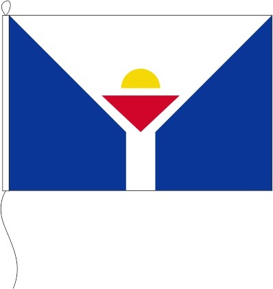 St. Martin - inoffiziell - Querformatflagge