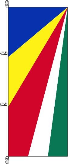 Seychellen - Hochformatflagge