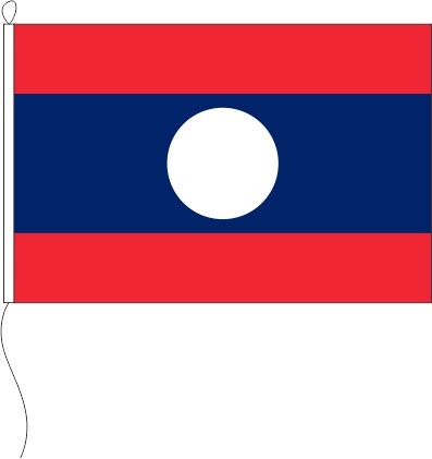 Laos - Querformatflagge