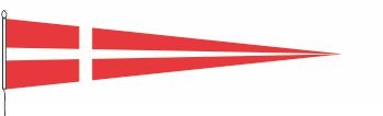 Dänemark - Langwimpel