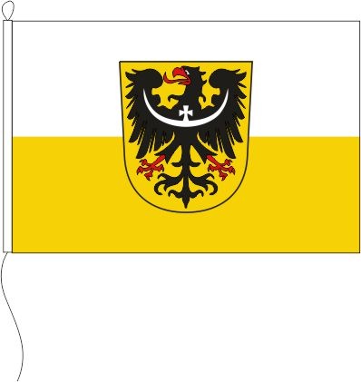 Niederschlesien - Querformatflagge