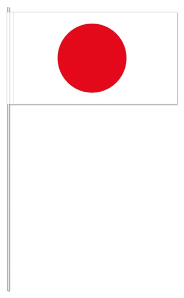 Japan (1 VE = 50 Stück) - Papierfahnen