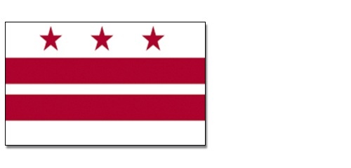 District of Columbia (USA) - preiswerte Alternative: 150 x 90 cm