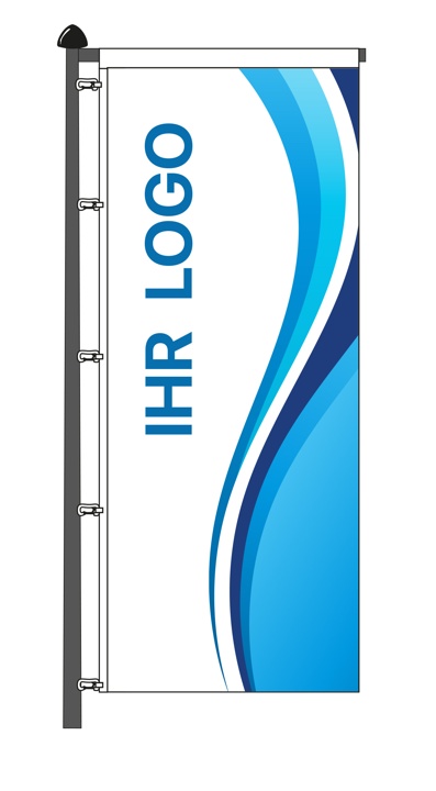 Logo Fahne - Digitaldruck - Auslegerfahne
