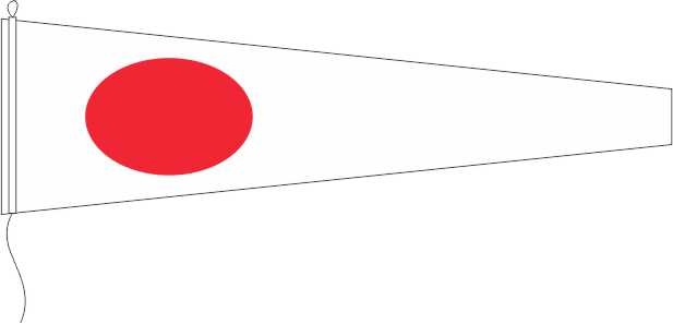 Signal 1 (one) - Signalflagge
