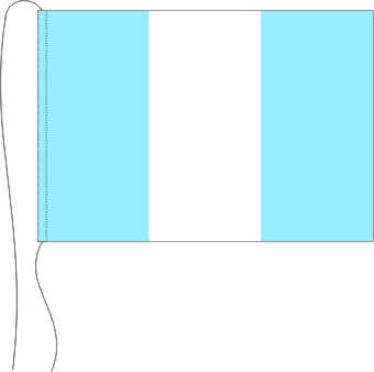 Guatemala ohne Wappen - Tischflagge 25 x 15 cm