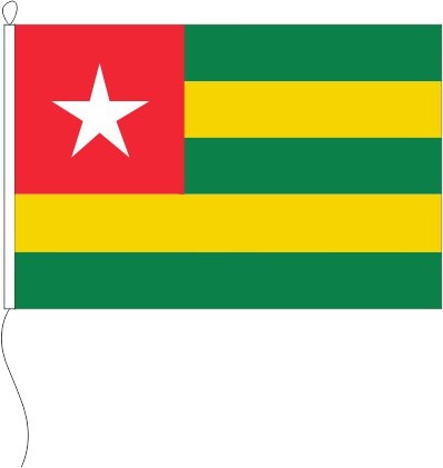 Togo - Querformatflagge
